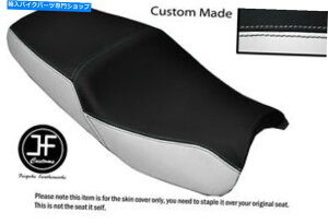 V[g ƍ̃rj[̃JX^tBbgz_CB 1300 06-10fAV[gJo[̂ WHITE AND BLACK VINYL CUSTOM FITS HONDA CB 1300 06-10 DUAL SEAT COVER ONLY