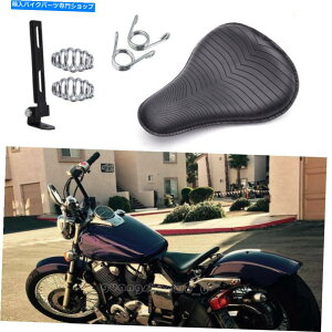 V[g ubN{o[\^]ȃXvOuPbgLbgn[[_rbh\X|[cX^[ Black Bobber Solo Driver Seats Spring Bracket Kit For Harley Davidson Sportster