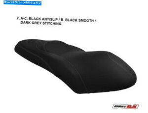 V[g }nX-MAX 125/250 2006-2009 MotokV[gJo[ubNJ[_[NO[Xeb` Yamaha X-MAX 125/250 2006-2009 MotoK Seat Cover Black Color Dark Grey Stitching