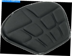 V[g n[[_rbh\̂߂̃Th̍AebN[tH[̃ThQV[gpbh Saddlemen Black Rear Tech Memory Foram Saddlegel Seat Pad for Harley Davidson