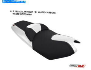 V[g LRAK 550 2017+ MotokV[gJo[835/4A`XbvhzCgJ[{bN Kymco AK 550 2017+ MotoK Seat Cover 835/4 anti slip waterproof white carbon look