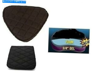 V[g I[goCV[gQpbhhCo[+wʍȃZbg؃u[o[hM50 C90 50 Motorcycle Seat Gel Pads Driver + Back Seats set for Suzuki Boulevard M50 C90 50