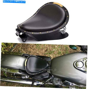 V[g n[[_rbh\AC883 Dynâ߂̃x[Xv[gtĂ鍕{o[\Ȃ̏t Black Bobber Solo Seat Spring With Base Plate For Harley Davidson Iron 883 Dyna
