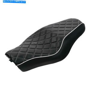 �V�[�g �u���b�N�h���C�o�[���A�̏���Ȃ�2�̃n�[���[�X�[�p�[���EXL883 2011-18 xr1200 Black Driver Rear Passenger Seat Two up for Harley SuperLow XL883 2011-18 XR1200�y���s�A���i�z