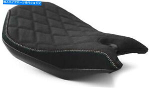 V[g Luimoto 1421101t@CiC_[V[gJo[ - XG[hubN/ CFubN Luimoto 1421101 Final Rider Seat Covers - Suede Black/CF Black