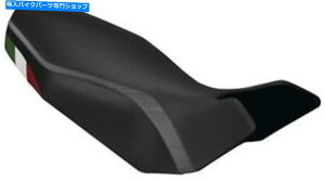 V[g Luimoto 1082105`[C^AC_[V[gJo[ - CFubN/ CFubN/C^A̍ Luimoto 1082105 Team Italia Rider Seat Covers - CF Black/CF Black/Italian Flag