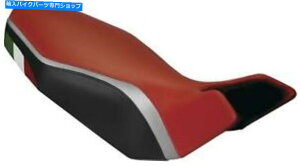V[g Luimoto 1082101`[C^AC_[V[gJo[ - CFbh/ubN/C^A̍ Luimoto 1082101 Team Italia Rider Seat Covers - CF Red/Black/Italian Flag