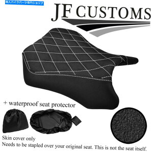 V[g E250 R 08-12tgV[gJo[+ WSPpDSG3zCgSTObvJX^ DSG3 WHITE ST GRIP CUSTOM FOR KAWASAKI NINJA 250 R 08-12 FRONT SEAT COVER+WSP