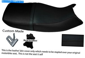 シート ブラックカスタム90-93フィット川崎ZZR600 E ZZR 600 Eレザーシートカバー BLACK CUSTOM 90-93 FITS KAWASAKI ZZR600 E ZZR 600 E LEATHER SEAT COVER