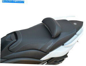 V[g YAMAHA T-MAX 500 '08 -'11 / T-MAX 530 '12 -'16V[gJo[ubNO[Xeb`EBbg Yamaha T-Max 500 '08-'11 / T-Max 530 '12-'16 seat cover black-gray stitching wit