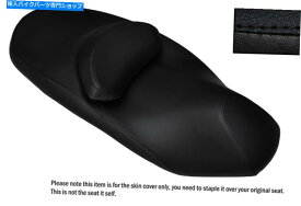 シート 黒ステッチカスタムフィットヤマハXシティ125 250 09-15デュアルレザーシートカバー BLACK STITCH CUSTOM FITS YAMAHA X CITY 125 250 09-15 DUAL LEATHER SEAT COVER