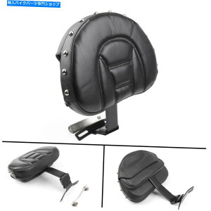 V[g 07-17 Fatboy Flstf Heritage Softail Bk̂߂̉^]ȃC_[̔w̃pbh Driver Seat Rider Backrest Pad For 07-17 Fatboy FLSTF Heritage Softail BK