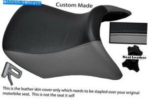 V[g O[ƍ̃JX^tBbgBMW R 1200 RT FREAN REALC_[U[V[gJo[ GREY AND BLACK CUSTOM FITS BMW R 1200 RT FRONT REAL RIDER LEATHER SEAT COVER