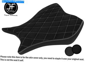 V[g DSG3O[Xeb`XG[hJX^CBR 1000 RR 08-11tgV[gJo[ DSG3 GREY STITCH SUEDE CUSTOM FOR HONDA CBR 1000 RR 08-11 FRONT SEAT COVER