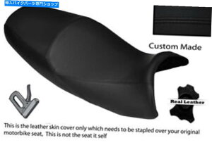 シート 黒ステッチカスタムフィット川崎ZZR 1200 ZX 1200デュアルレザーシートカバー BLACK STITCH CUSTOM FITS KAWASAKI ZZR 1200 ZX 1200 DUAL LEATHER SEAT COVER