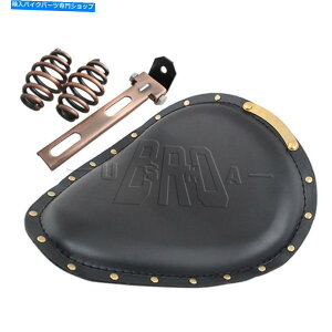 V[g I[goCU[\^]3 "n[[JX^p̃XvOuPbgxbg Motorcycle Leather SOLO Driver Seat 3" Springs Bracket Rivet for Harley Custom