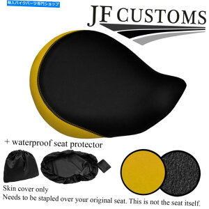 V[g CG[ubNrj[JX^tBbgz_VhEVT 1100 C3tgV[gJo[+ WSP YELLOW & BLACK VINYL CUSTOM FITS HONDA SHADOW VT 1100 C3 FRONT SEAT COVER+WSP