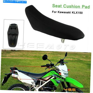 V[g 㕔ȃNbVpbhV[gAZuKLX150 KLX 150ubNp\tgtH[ Rear Seat Cushion Pad Seat Assembly Soft Foam For Kawasaki KLX150 KLX 150 Black
