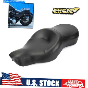 V[g n[[X|[cX^[XL883 / 1200 2009-2019̂߂2̉^]҂̏q2ȃNbV two-up Driver Passenger 2 Seat Cushion For Harley Sportster XL883/1200 2009-2019