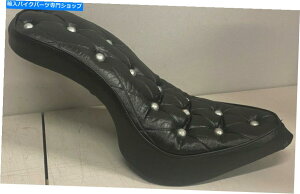 V[g NOSJX^`bp[n[[n[he[N[X^bhhubNV[gre[WU[i67 NOS Custom Chopper Harley Hardtail Chrome Studded Black Seat Vintage Leather (67