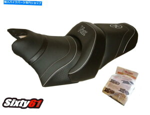 V[g YAMAHA V-MAX VMAX 1200V[gJo[1986-2002 2003Sgbv̔҃ubNVo[ Yamaha V-Max VMax 1200 Seat Cover 1986-2002 2003 Logo Top Sellerie Black Silver