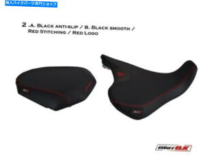 V[g }nMT 07 2014-2016 Motok Seat Cover Red Logo Red Stiching Antiling Antiviock Yamaha MT 07 2014-2016 MotoK Seat Cover Red Logo Red Stiching Anti Slip