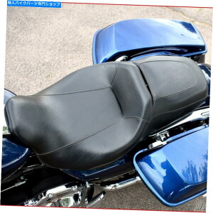 V[g n[[[hLOXg[gOCh2008-2021̂߂̉^]ȗqȂ2AbvtBbg Driver Passenger Seat Two-up Fit For Harley Road King Street Glide 2008-2021