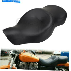 V[g n[[X|[cX^[XL883 1200̂߂̊炩ȍv̏q^]Ȃ̃V[gtBbg Smooth Black Leather Passenger & Driver Seat Fit For Harley Sportster XL883 1200
