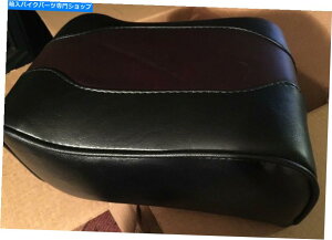 �V�[�g NOS - �����n�[���[�_�r�b�h�\������OEM�c�[�����U�[���A�̏���� NOS - GENUINE HARLEY DAVIDSON Early OEM Two-Tone LEATHER Rear Passenger SEAT�y���s�A���i�z