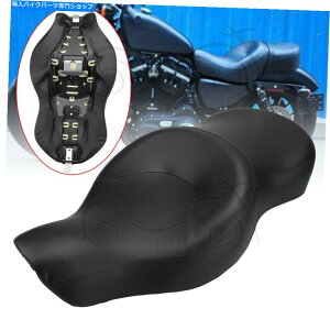 V[g n[[X|[cX^[XL883 / 1200 2009-2019̂߂̉^]̏q̃cEjbNV[gčXgbN Driver Passenger TWO-UP Seat For Harley Sportster XL883/1200 2009-2019 US Stock