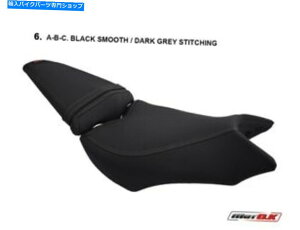 V[g z_CB 1000 R 2011gkV[gJo[ubNJ[_[NO[Xeb` Honda CB 1000 R 2011 MotoK Seat Cover Black Color Dark Grey Stitching
