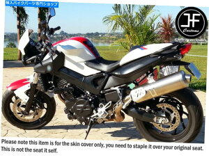 V[g BMW F 800 R F 800 S STV[gJo[̂߂̔rj[̃JX^M3XgCv BLACK & WHITE VINYL CUSTOM M3 STRIPE FOR BMW F 800 R F 800 S F 800 ST SEAT COVER