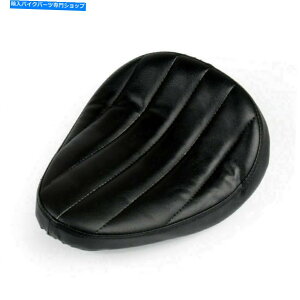 �V�[�g �`���b�p�[�J�X�^���{�o�[�̂��߂̊v�֊s�̃I�[�g�o�C�\���̍��� Leather Contoured Motorcycle Solo Seat For Chopper Custom Bobber�y���s�A���i�z