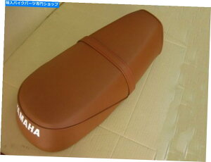 �V�[�g ���}�nYB100�u���F�v�ԃX�e�b�`���S�ȃ_�u���V�[�g�R���v���[�g��BI198�� YAMAHA YB100 BROWN With RED STITCH COMPLETE Double Seat complete #BI198#�y���s�A���i�z
