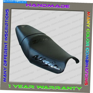 シート カスタムブラック+ブラックグロスシートカバー川崎ZX-14(ZZR1400)06-11(ファーストガン) Custom Black+Black-gloss Seat Cover KAWASAKI ZX-14 (ZZR1400) 06-11 (First Gen)