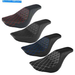 V[g n[[Xg[g{u\tgfbNX18-21̂߂̃I[goC̉^]Ȃ̏ȃtBbg Motorcycle Driver Passenger Seat Fit For Harley Street Bob Softail Deluxe 18-21
