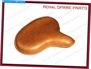 �V�[�g ���C�����G���t�B�[���h�J�X�^�}�C�Y���[�W�A�����J���X�^�C���t�����g�V�[�g�^���J���[ Royal Enfield Customized Large American Style Front Seat Tan Color