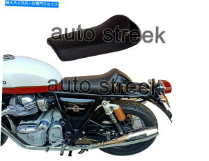 V[g C^[Zv^[650̂߂̃ubNJEtĂ{̃CGtB[hVOC_[V[g Genuine Royal Enfield Single Rider Seat With Black Cowl For Interceptor 650