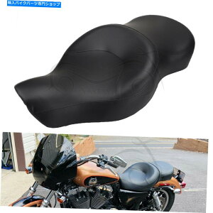V[g n[[X|[cX^[883 1200 XL1200X XL883N XL883N XL883N̂߂̉^]̏q2AbvV[g Driver Passenger 2-Up Seat For Harley Sportster 883 1200 XL1200X XL883N XL1200V