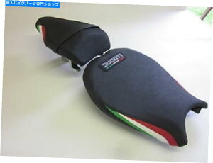 V[g D08L DUCATI 848 1098 1198C^A̍̃J[ZbgtĂrj[V[gJo[ D08L Ducati 848 1098 1198 Vinyl seat covers with Italian flag colours-SET