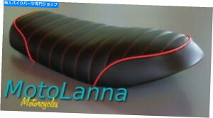 V[g V[gNVbNJtF}nSR500 X650 CBJtF[T[ubNbhXeb`z Seat Classic Cafe Yamaha SR500 XS650 CB Cafe Racer Black Red Stitch & Piping