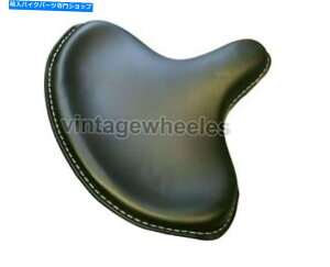 V[g n[[p/Vxwbh̃I[goĈ߂̐VU[re[WCh\̍ New leather vintage wide solo seat For Harley Pan / shovel Head Motorbikes