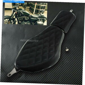V[g [[X|[cX^[883 1200 2004-20̂߂̃_ChXeb`hCo[qV[gtBbg Diamond Stitched Driver Passenger Seat Fit For Harley Sportster 883 1200 2004-20