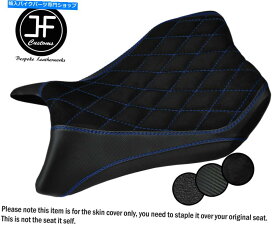 シート DSG2 R BLUE STスエードビニールカスタムYAMAHA YZF R 125 08-18フロントシートカバー DSG2 R BLUE ST SUEDE VINYL CUSTOM FOR YAMAHA YZF R 125 08-18 FRONT SEAT COVER