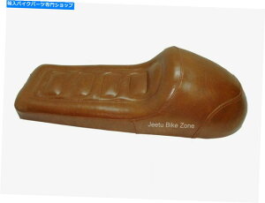 V[g CGtB[hR`l^GTC^[Zv^[650cc̃tFCNU[^fAV[g For Royal Enfield Continental GT Interceptor 650cc Faux Leather Tan Dual Seat