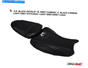 V[g GSXR 1000 2007-2008 MOTOKV[gJo[A`XbvD549 / K1 / 4ubNO[ Suzuki GSXR 1000 2007-2008 MotoK Seat Cover Anti-Slip D549/K1/4 Black & gray