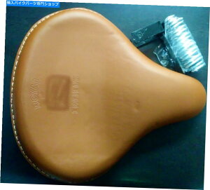 �V�[�g ���C�����G���t�B�[���h�V�[�g - �J�X�^�}�C�Y���[�W�A�����J���X�^�C���t�����g�V�[�g�^���J���[ Royal Enfield Seat- Customised Large American Style Front Seat Tan Colour