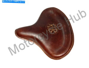 V[g CGtB[hNVbNuÊ߂̐VȊṽtg\ThV[g New Pure Leather Front Solo Saddle Seat for Royal Enfield Classic Brown