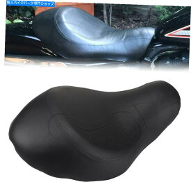 シート ハーリースポーツスター883 XL883R XLH883のためのブラックレザーのオートバイの運転席の座席 Black Leather Motorcycle Driver Seat For Harley Sportster 883 XL883R XLH883