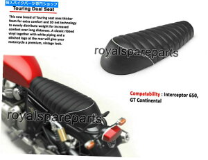 V[g CGtB[hGTINTC^[Zv^[650v~AVc[OfAV[g Royal Enfield GT & INT & Interceptor 650 Premium New Touring Dual Seat